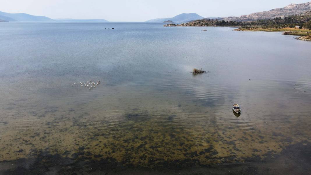 Bafa Gölü alarm veriyor! Sular 20 metre çekildi 7